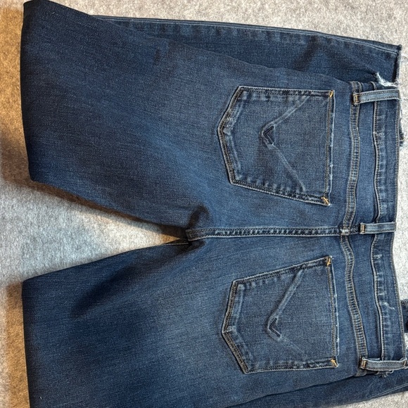 💥 Hudson Nico Skinny Jeans • Size 26 • Medium-Dark Wash w/Frayed Hem 💥 - Picture 12 of 13